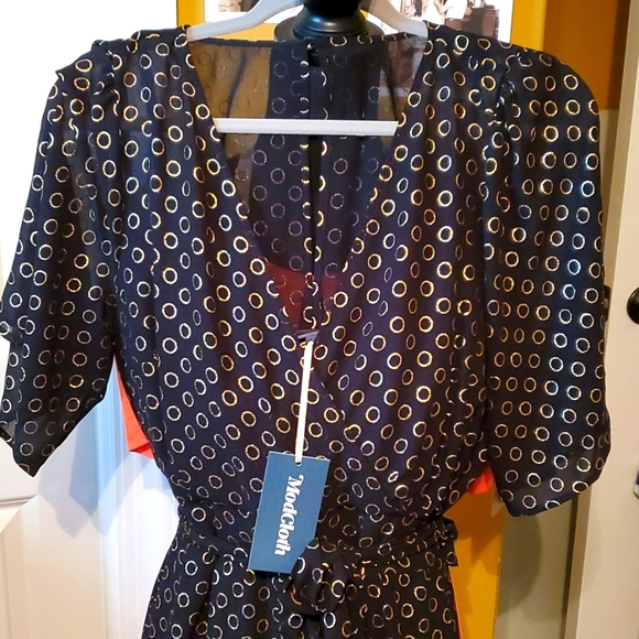 NWT Modcloth Jumpsuit Large - Picture 1 of 4
